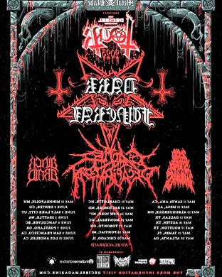 Decibel Magazine Tour: Cryptopsy, Necrot, Fulci & Blood Monolith